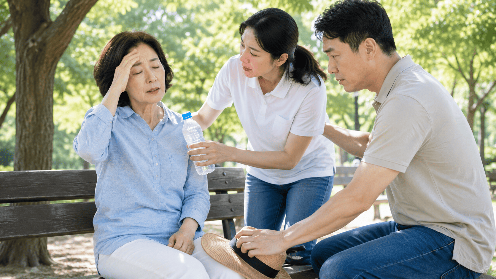 저혈압과 탈수 발생 시 응급대처 방법