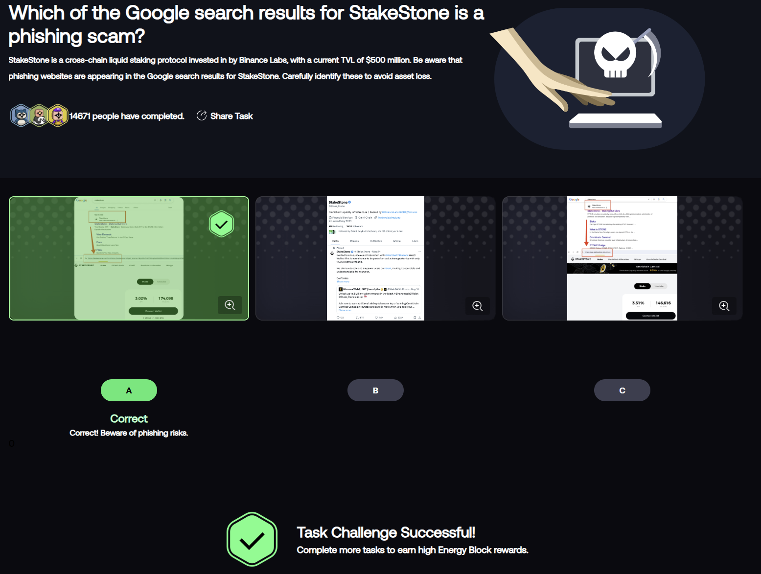 GoPlus SecWareX Quiz Answer - Google