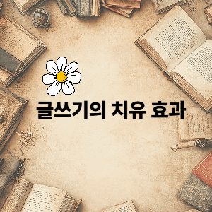 왜 글쓰기가 감정을 치유할까?