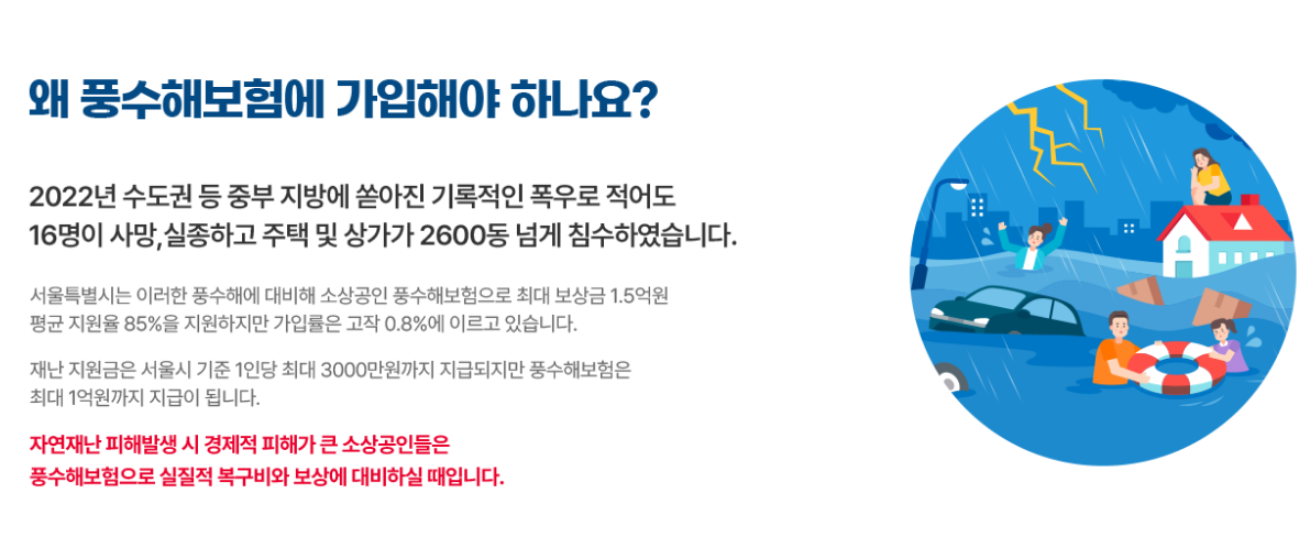 소상공인 풍수해보험