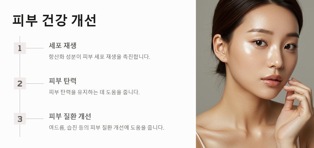 여주 효능, 피부 건강 개선