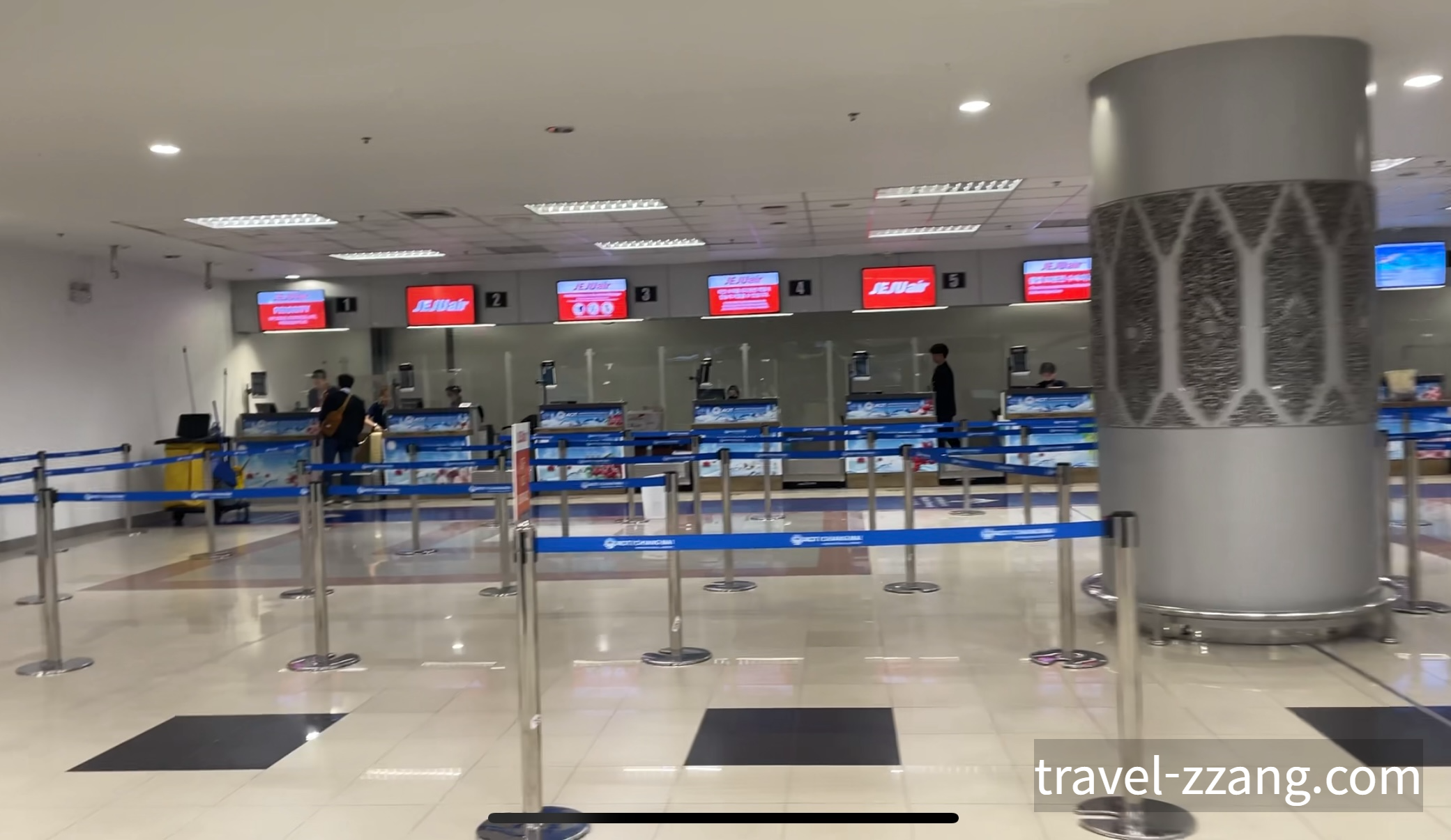 치앙마이 국제공항 제주항공 카운터