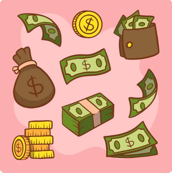 사업을 해서 돈이 많아지는 모습