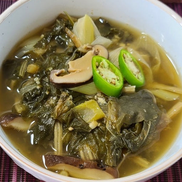 제철 국물요리 시금치 된장국 맛있게 끓이는 법