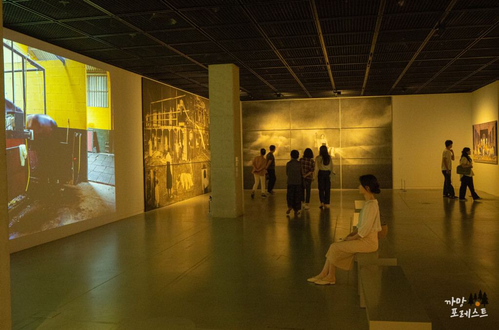 수원 시립 미술관 내부 크기