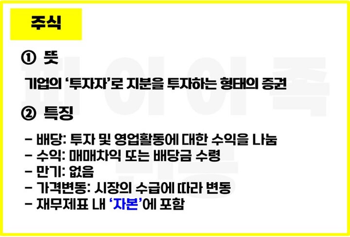 주식-뜻-특징
