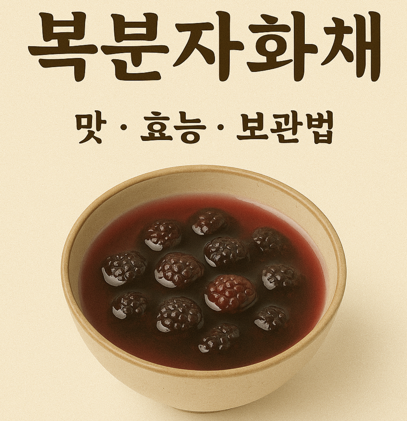 복분자화채