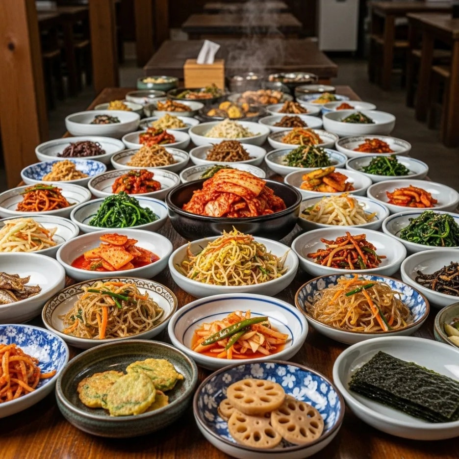 국밥 한 그릇에 뷔페급 반찬이 따라오는 놀라움