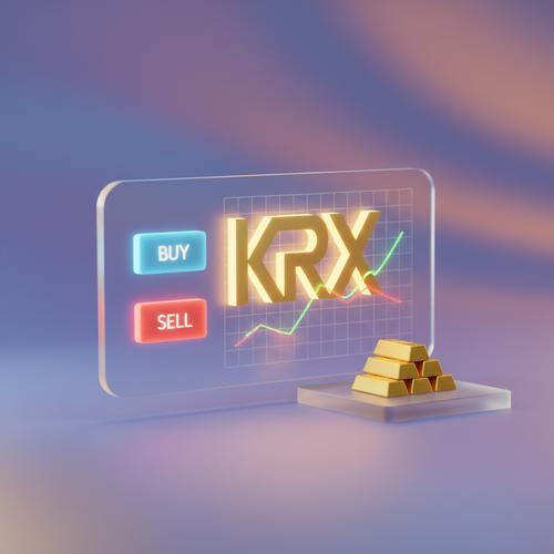 주식처럼 쉽고 간편하게! KRX 금현물 매수 &amp; 인출 방법