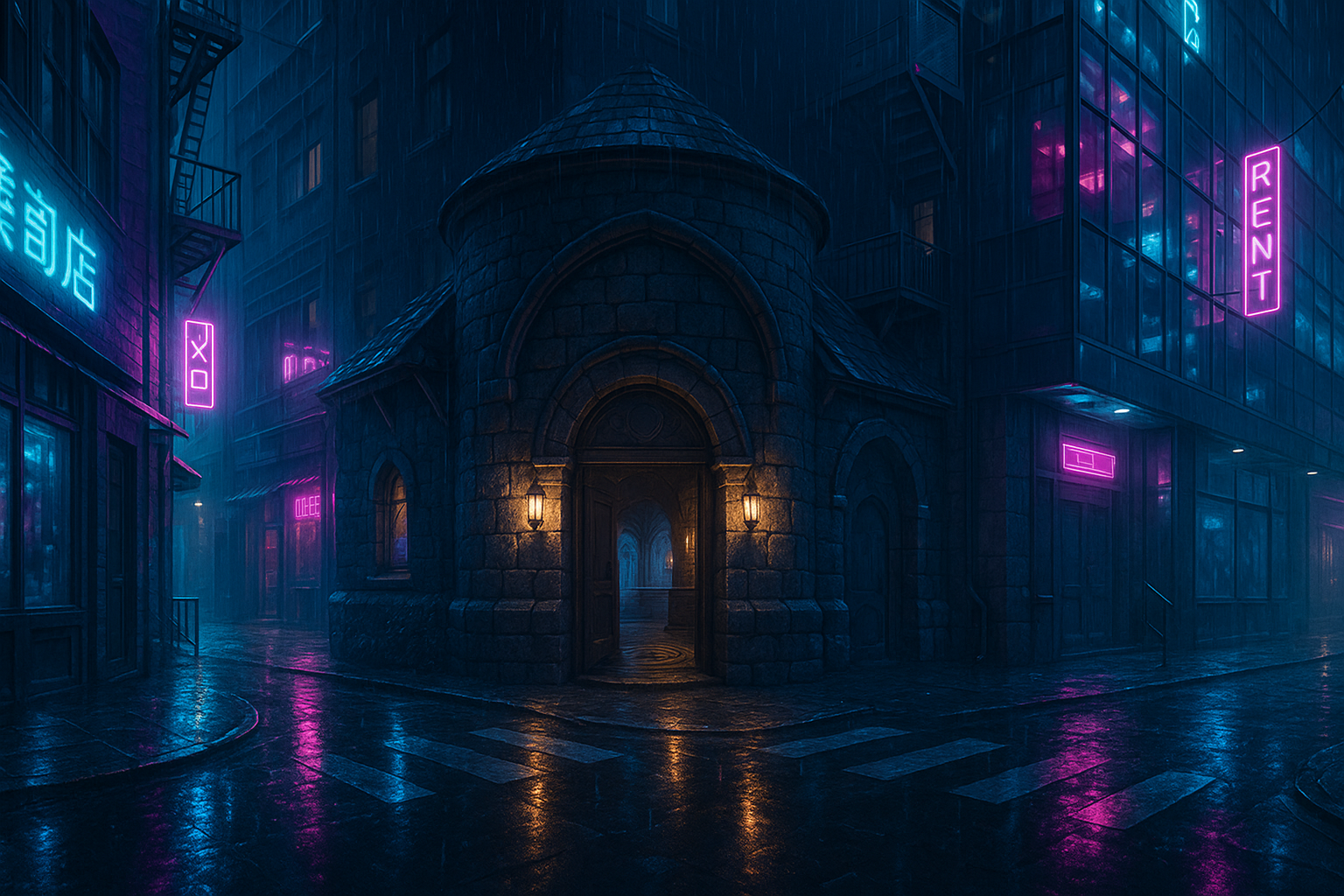 홍콩 산토럼 컨셉 아트