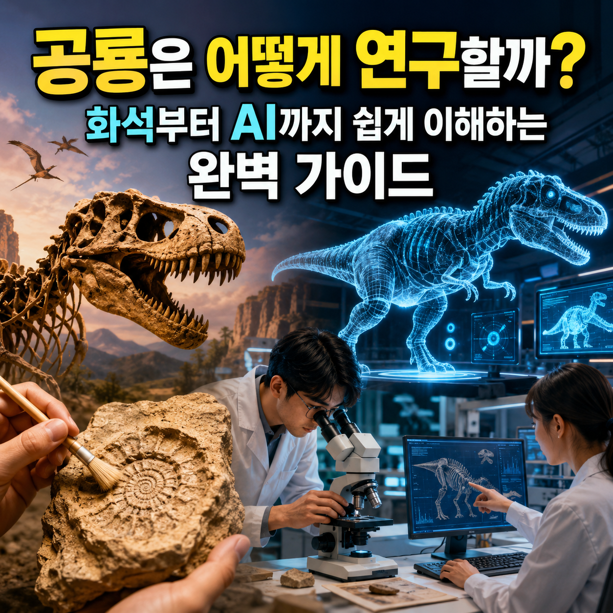 공룡은 어떻게 연구할까