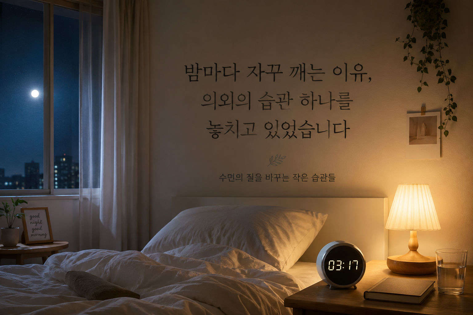밤마다깨는이유