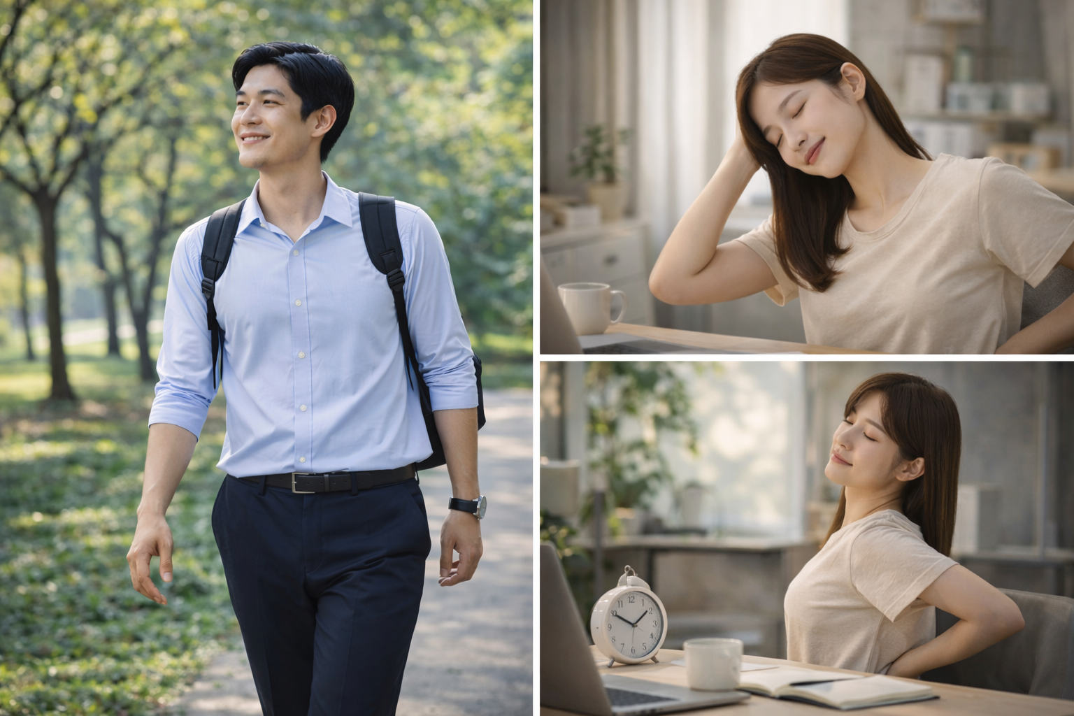 가벼운 움직임 유지하기 관련 이미지