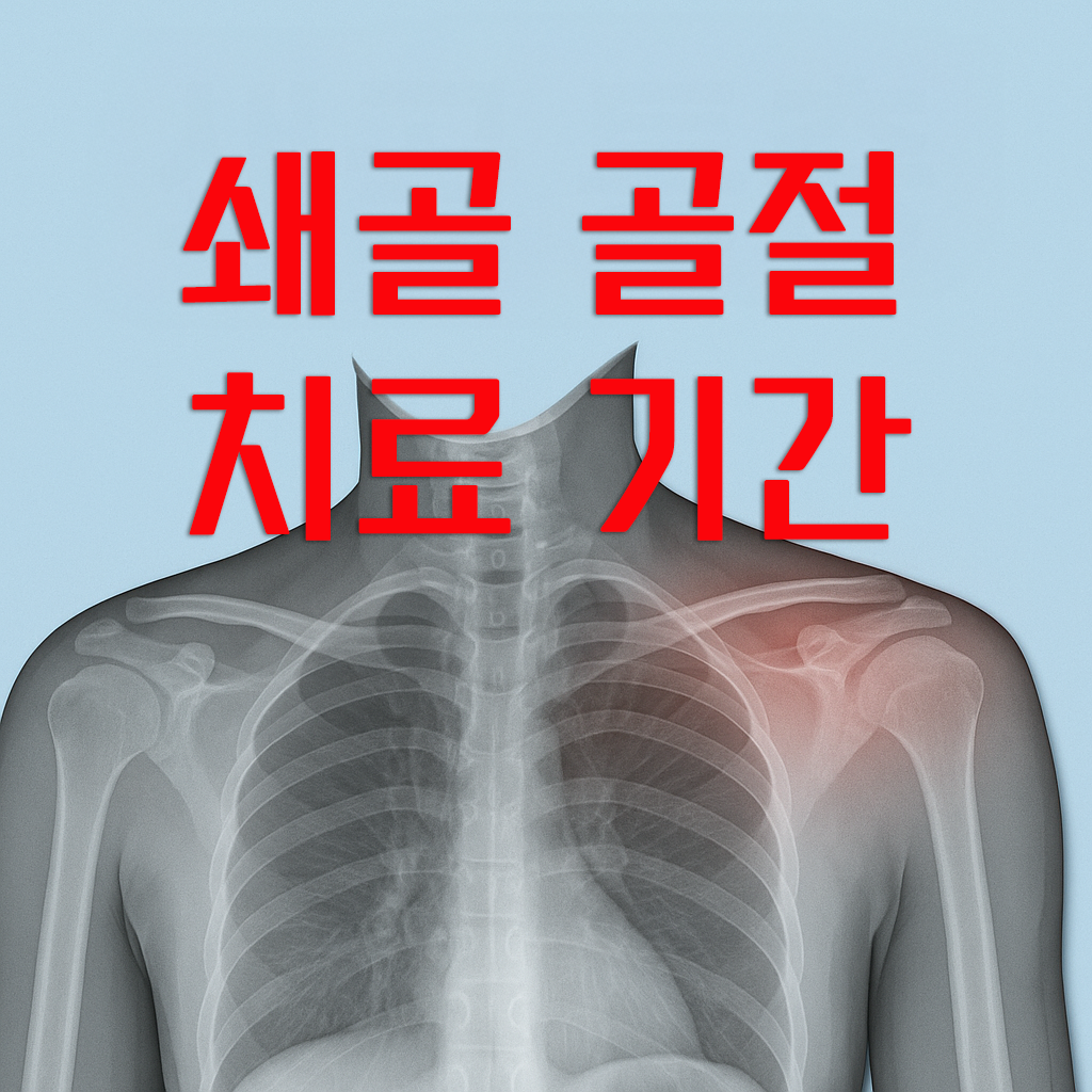 쇄골 골절 치료기간