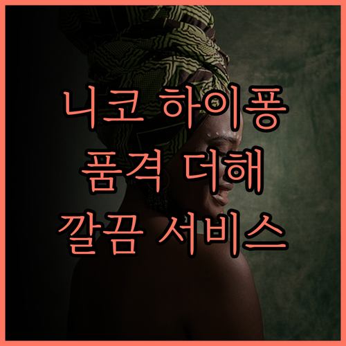 호텔 니코 하이 퐁.. 깔끔함과 훌륭