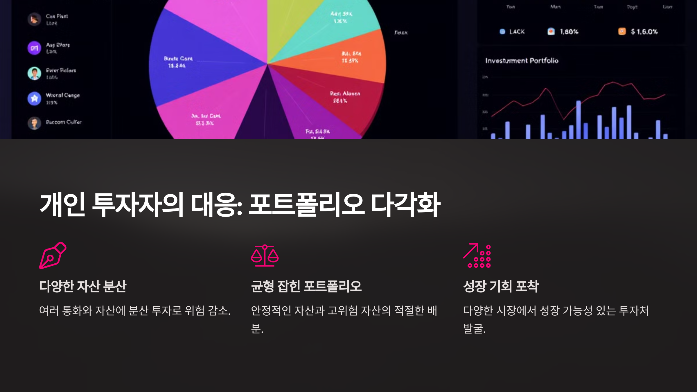 개인 투자자의 대응: 포트폴리오 다각화