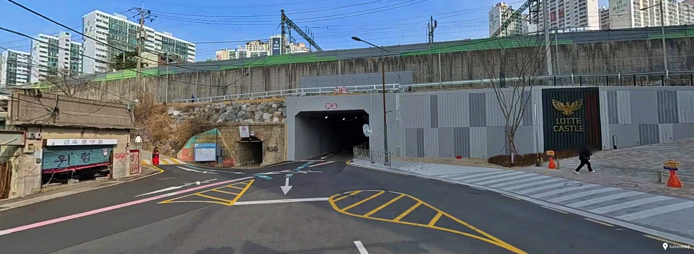 주례동 온골행복마을로 들어가는 새로운 토끼굴