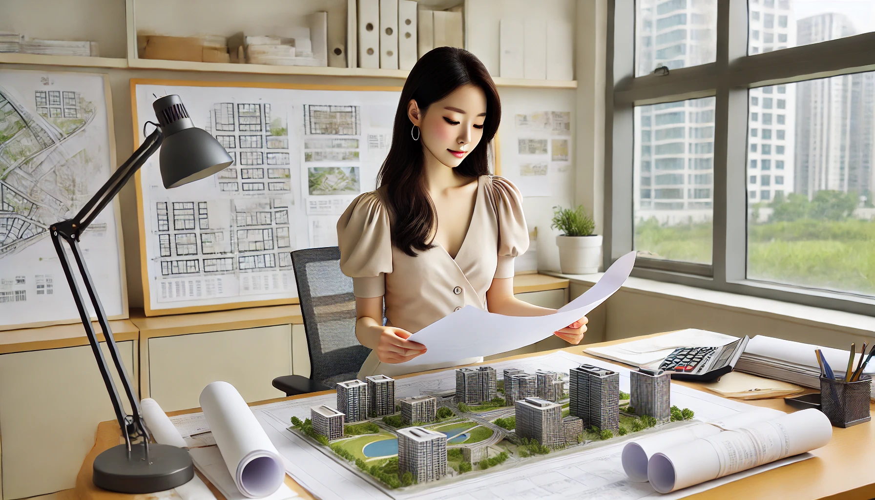 기본계획과 정비계획 수립 절차 확인하는 이미지