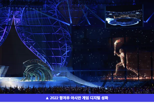 항저우 아시안게임 디지털 성화