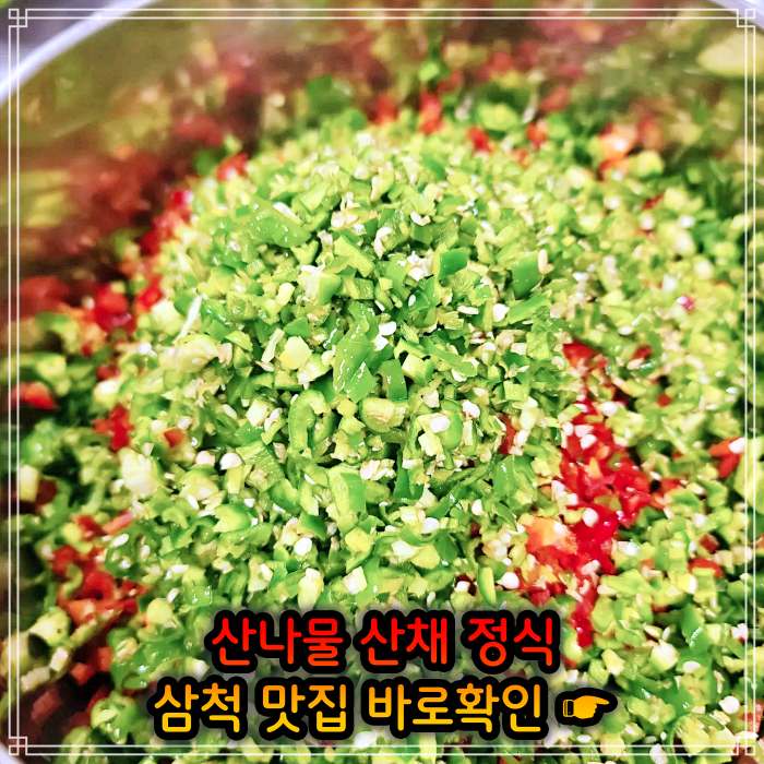 생방송투데이 강원 삼척 산나물 청국장 산채 나물 백반 정식 맛집