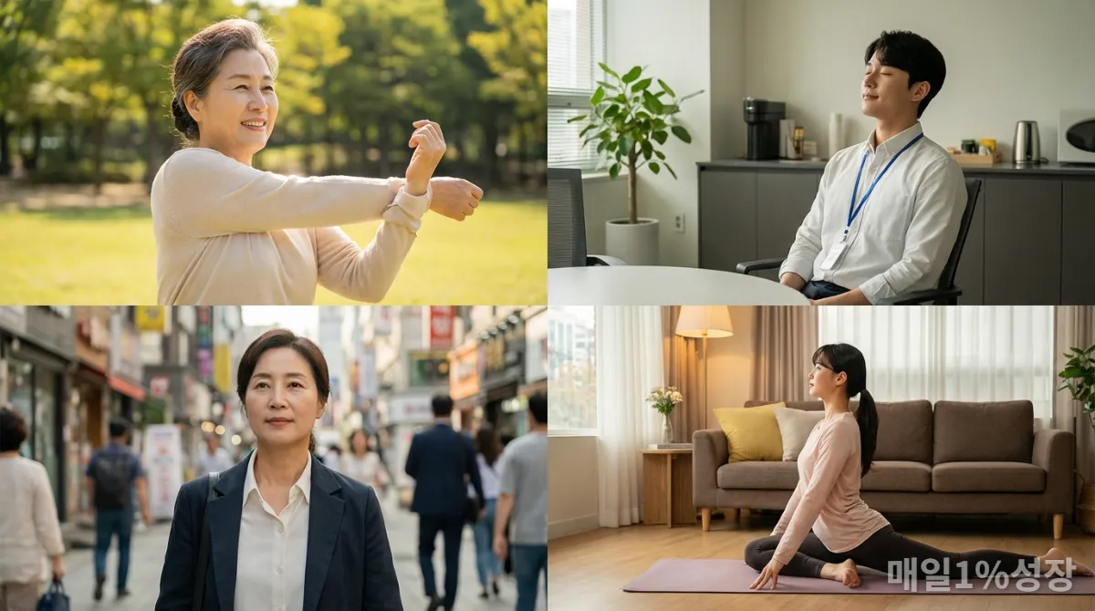 다양한 방법으로 마음 근육을 강화하는 한국인들