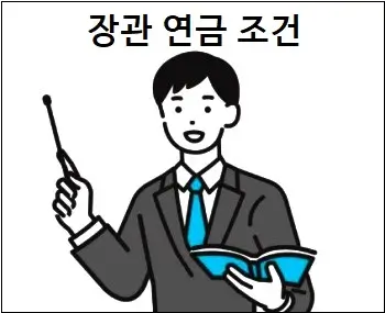장관 연금 조건