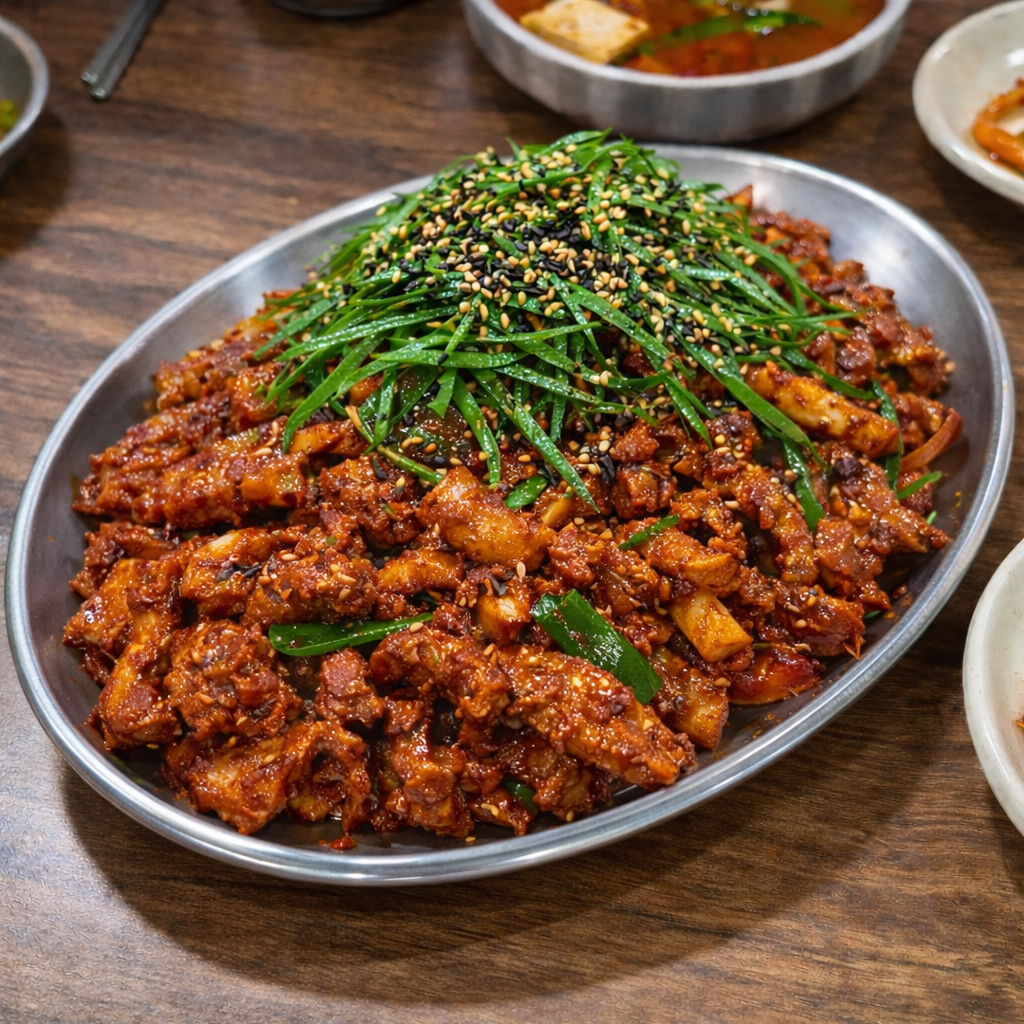 압록순대국