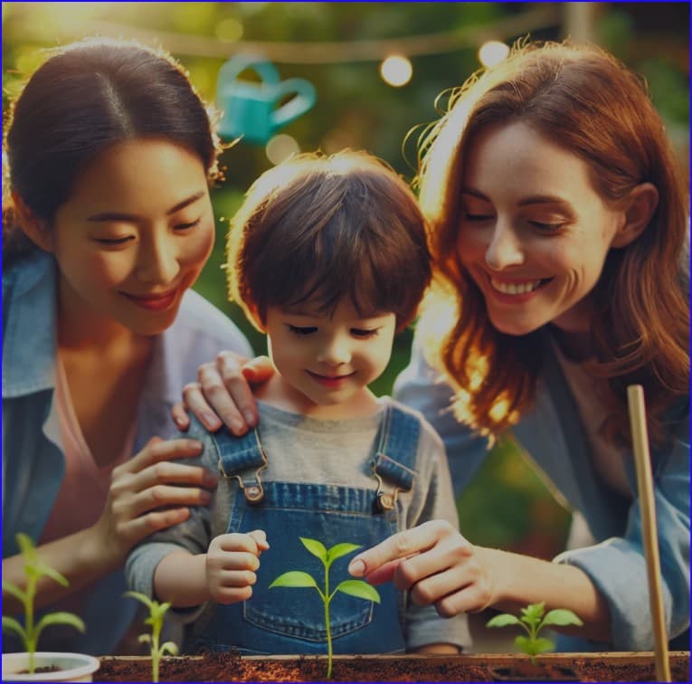 텃밭 가꾸기와 생태적 관점의 자녀 독립