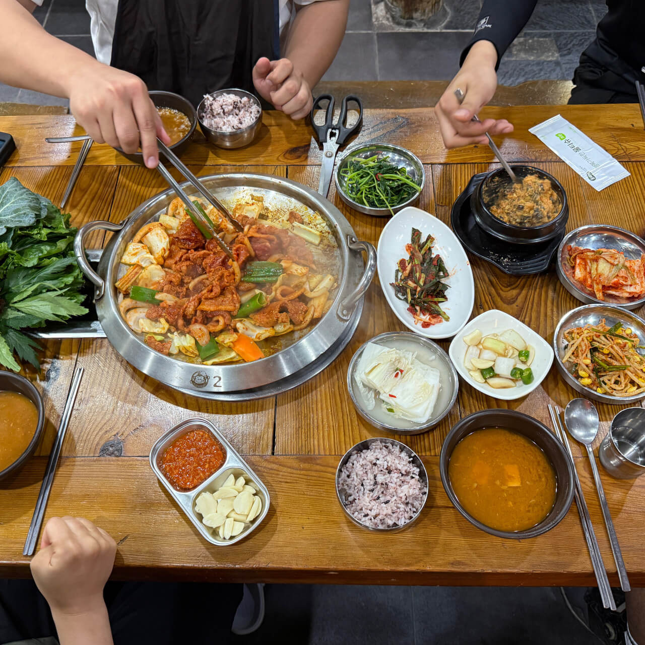 우이동 시골쌈밥