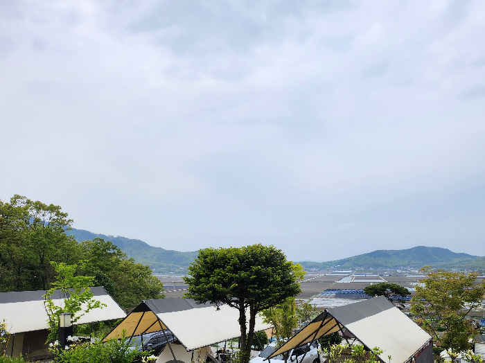 텐트존(6번) 전경