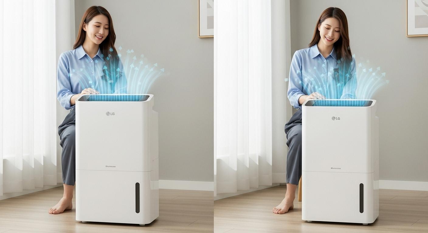 엘지 제습기 공기청정기능