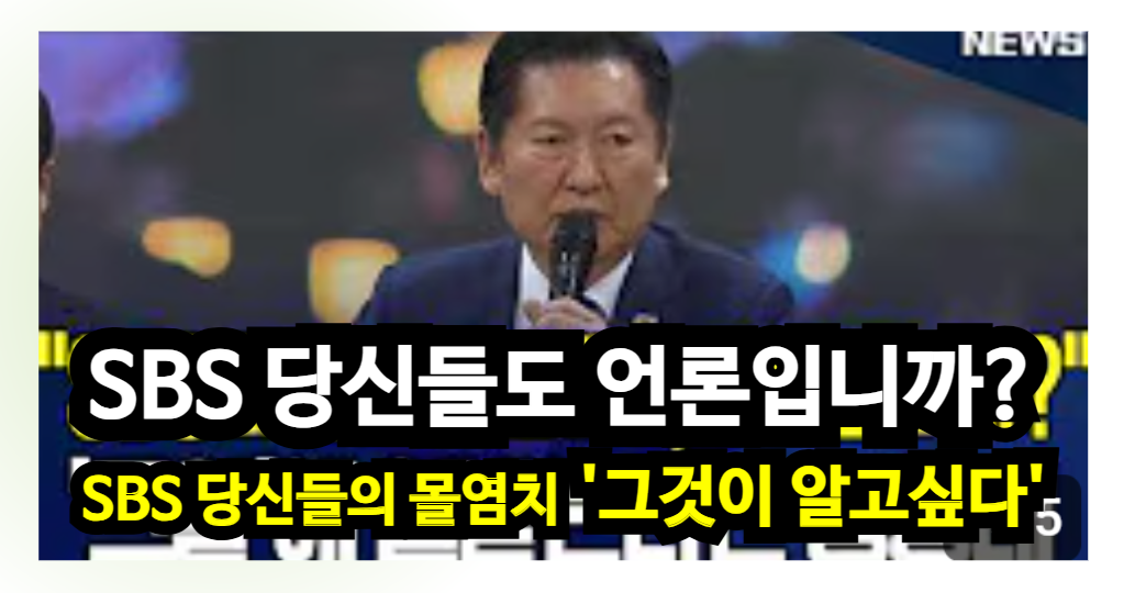 이재명 vs SBS '그것이 알고싶다' 판결로 들어난 SBS의 책임과 언론 개혁의 과제