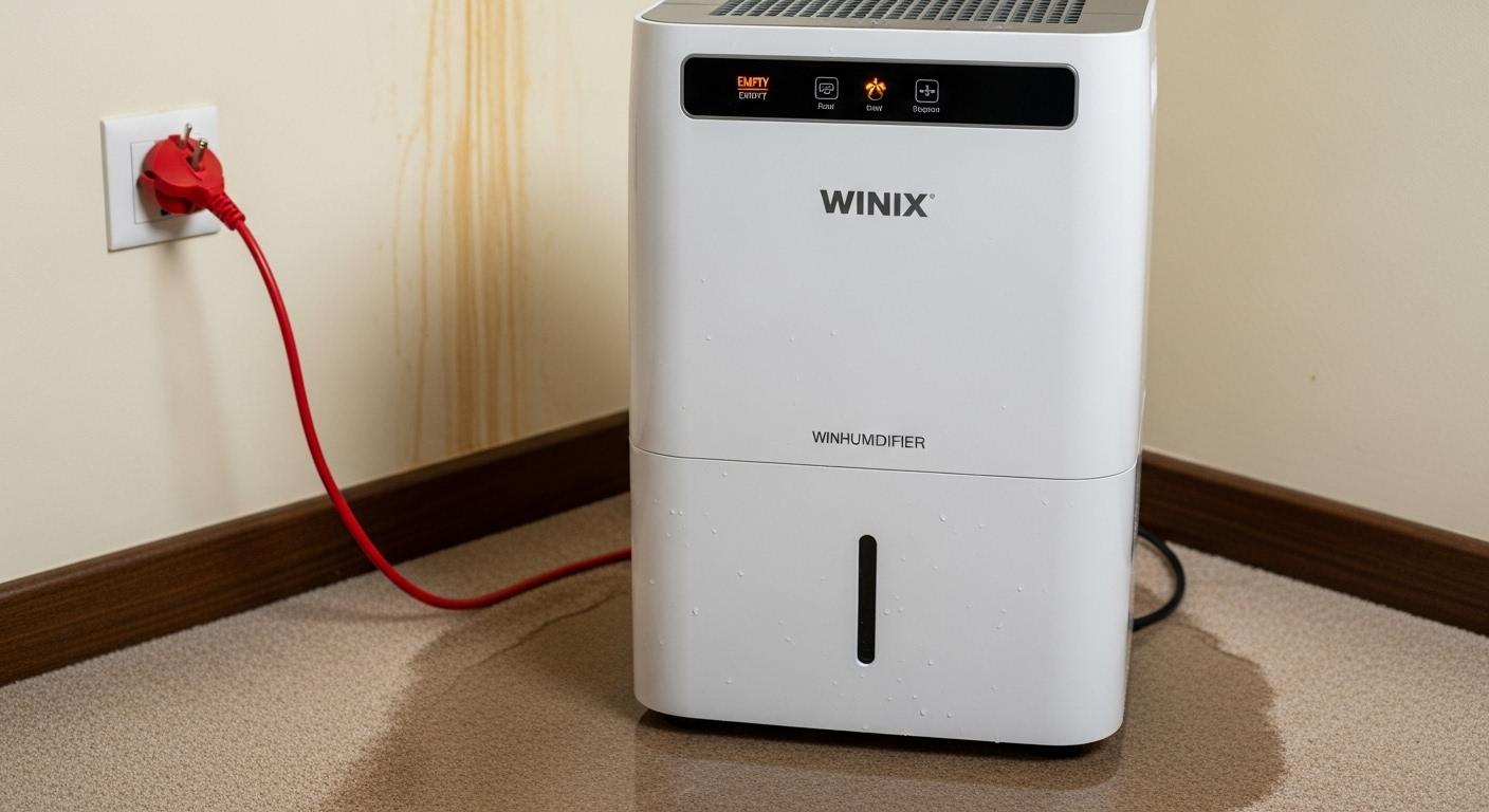 위닉스 제습기 고장