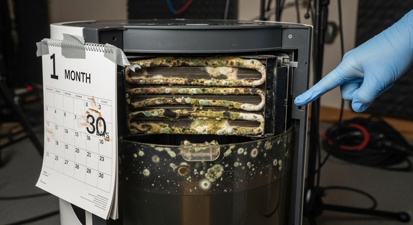 곰팡이 원룸 제습기 1달 사용 후기