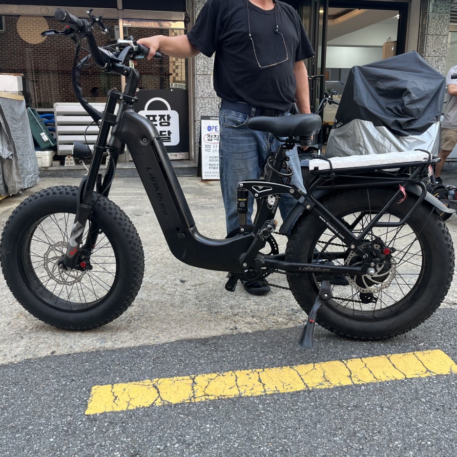 수원 전기자전거 수리: 랑케레이시 판다-브레이크 패드 교체 및 유압식 브레이크 AS, LANKELEISI PANDA, 화성 동탄 오산 광교 용인 안양 안산 군포 분당