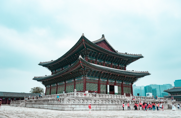 한국 서울 경복궁 사진