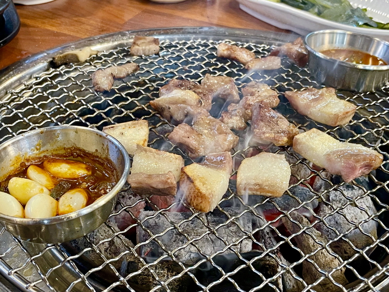 진영 맛집 대식가 2900 돼지껍데기