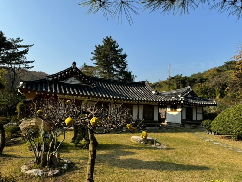 특색 있고 아름다운 민간 정원 30선 추천 여행 - 17. 아산 이화재