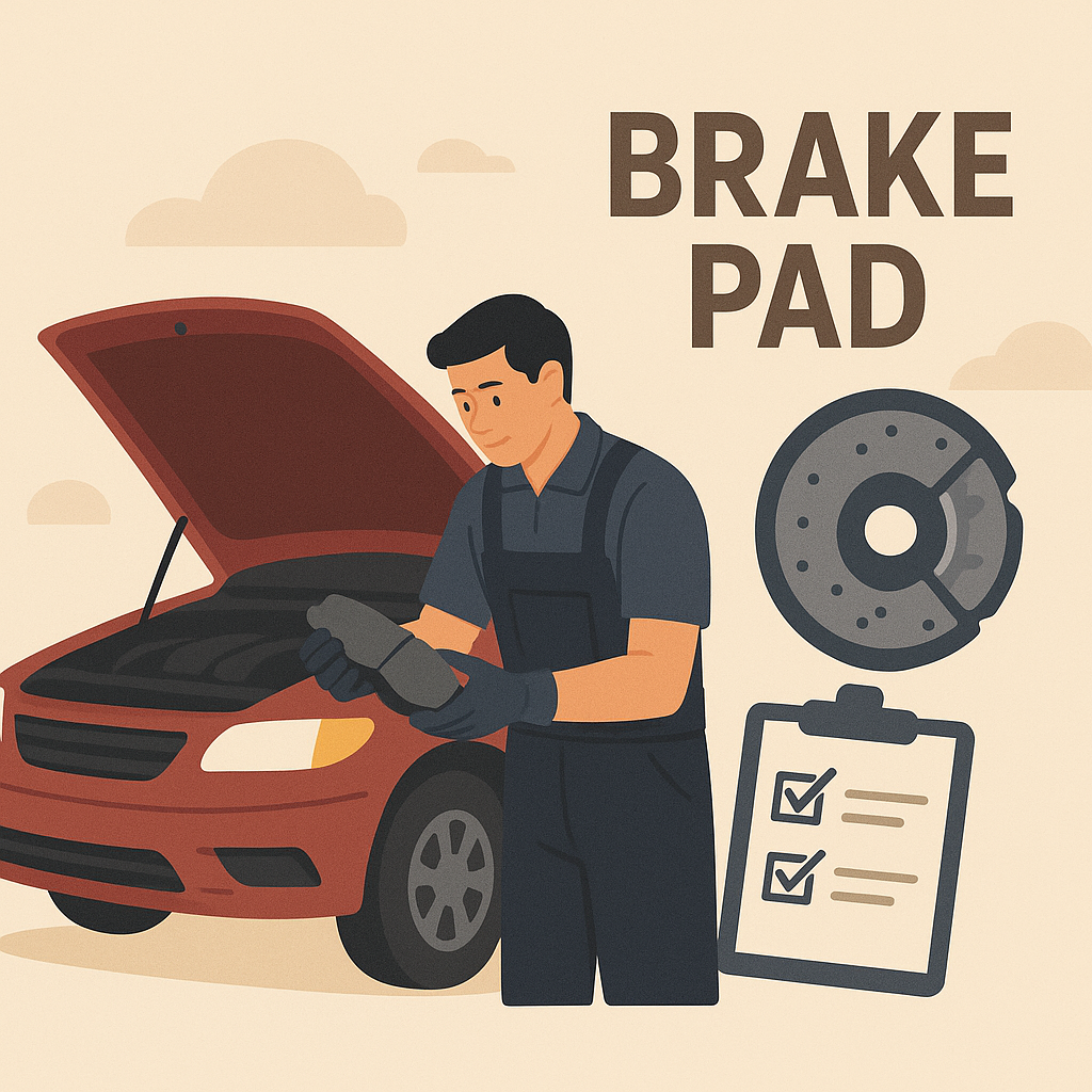 브레이크 패드 점검사항 관련 이미지
