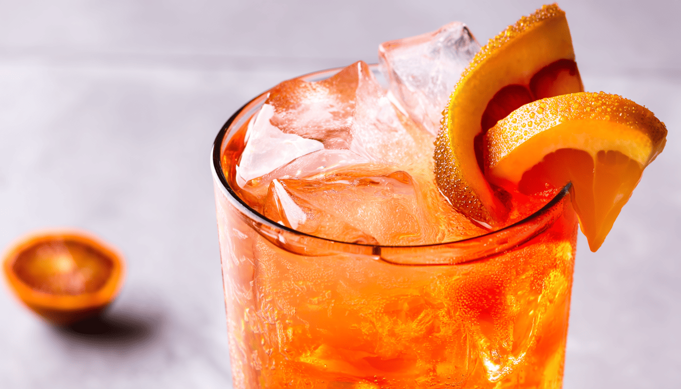 흑초를 넣은 차,주스