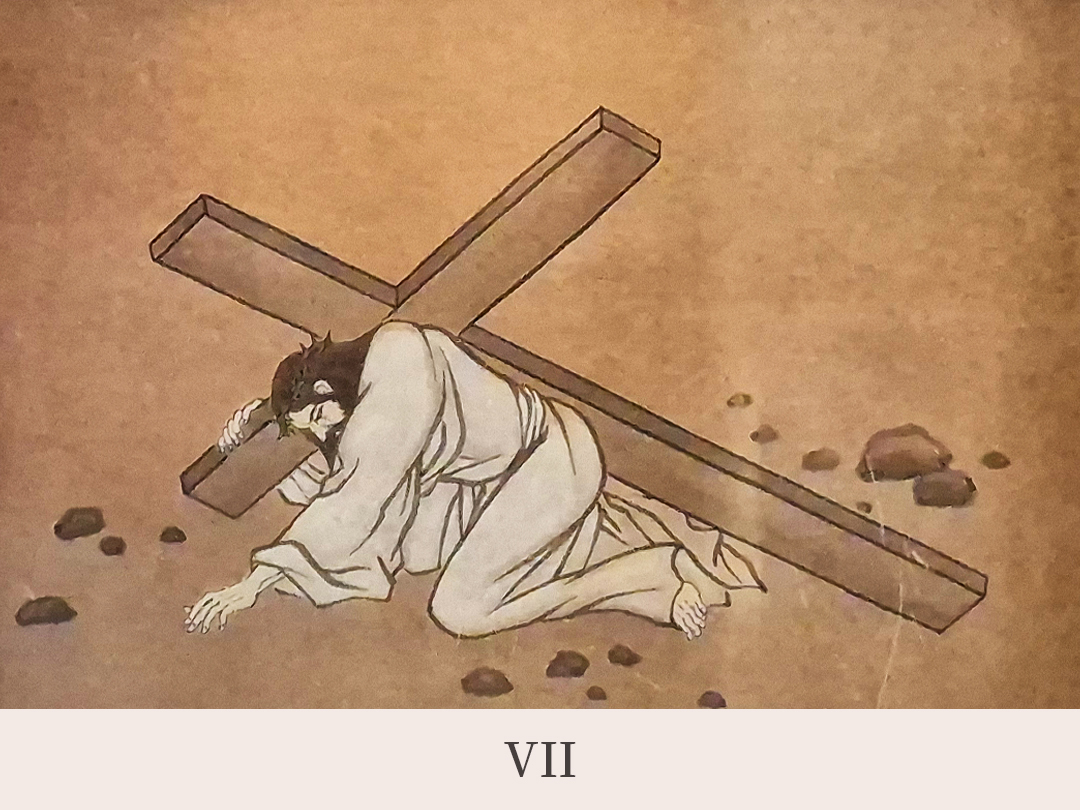 프랑스 파리외방전교회 (Missions &Eacute;trang&egrave;res de Paris) 성당 (Chapelle de l'&Eacute;piphanie) 십자가의 길 (le chemin de croix)