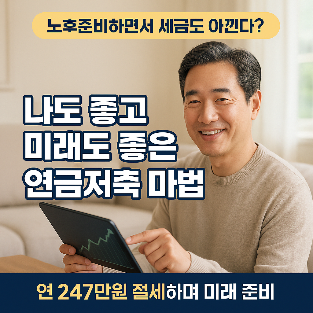 [2편] 나도 좋고 미래도 좋은 연금저축 마법