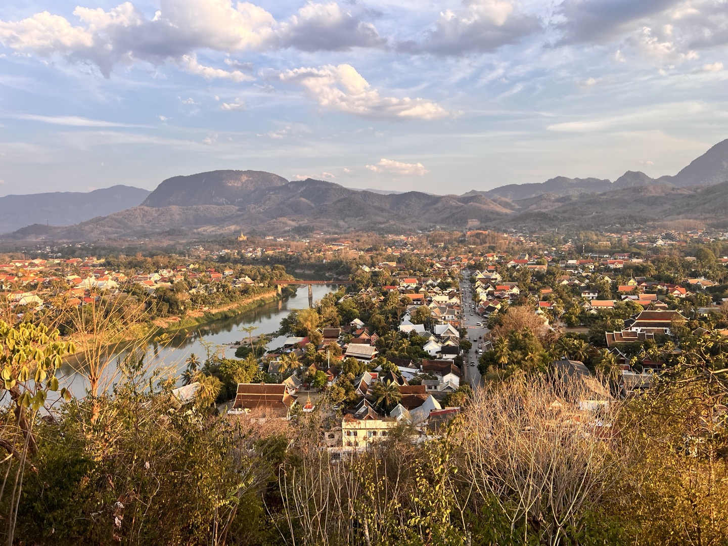 루앙프라방 푸시산