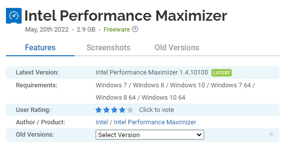 Intel-Performance-Maximizer