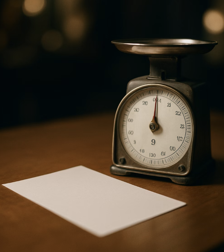 평량이 뭐예요? 종이의 &lsquo;몸무게&rsquo;랍니다