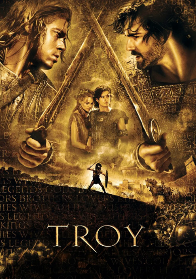 영화 트로이 포스터