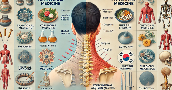 한방치료 양방치료 사진