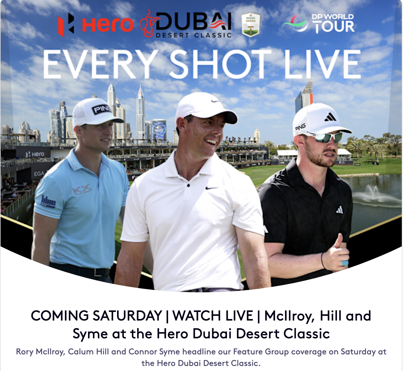 2025 두바이 데저트 클래식