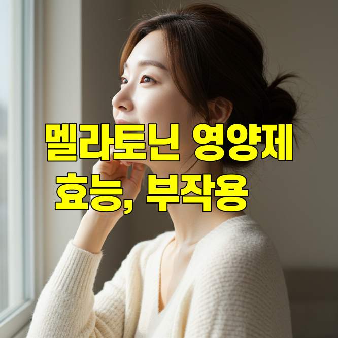 멜라토닌 영양제 효능, 부작용