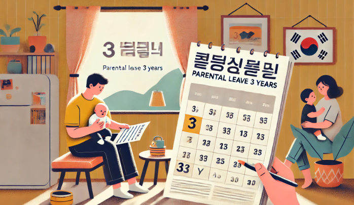 2025년 육아휴직 3년 확대지원 총정리